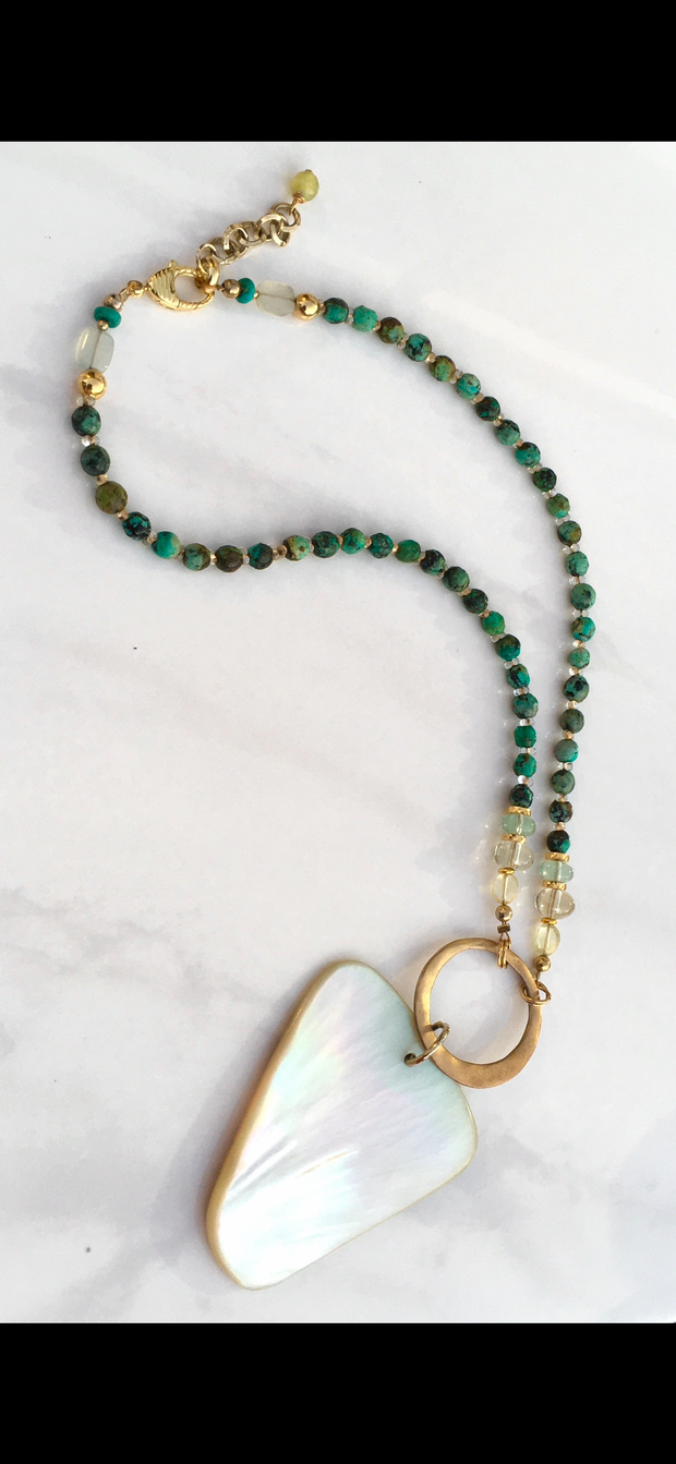 Abalone Pendant Necklace