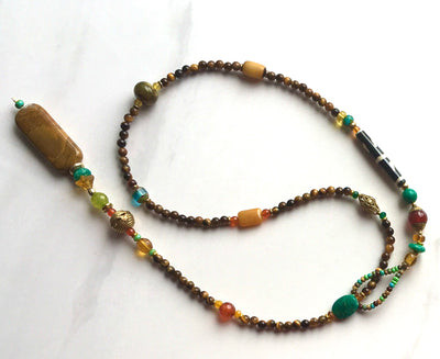 Serengeti Sunset Lariat Necklace