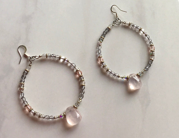 Love Thy Self Hoop Earrings