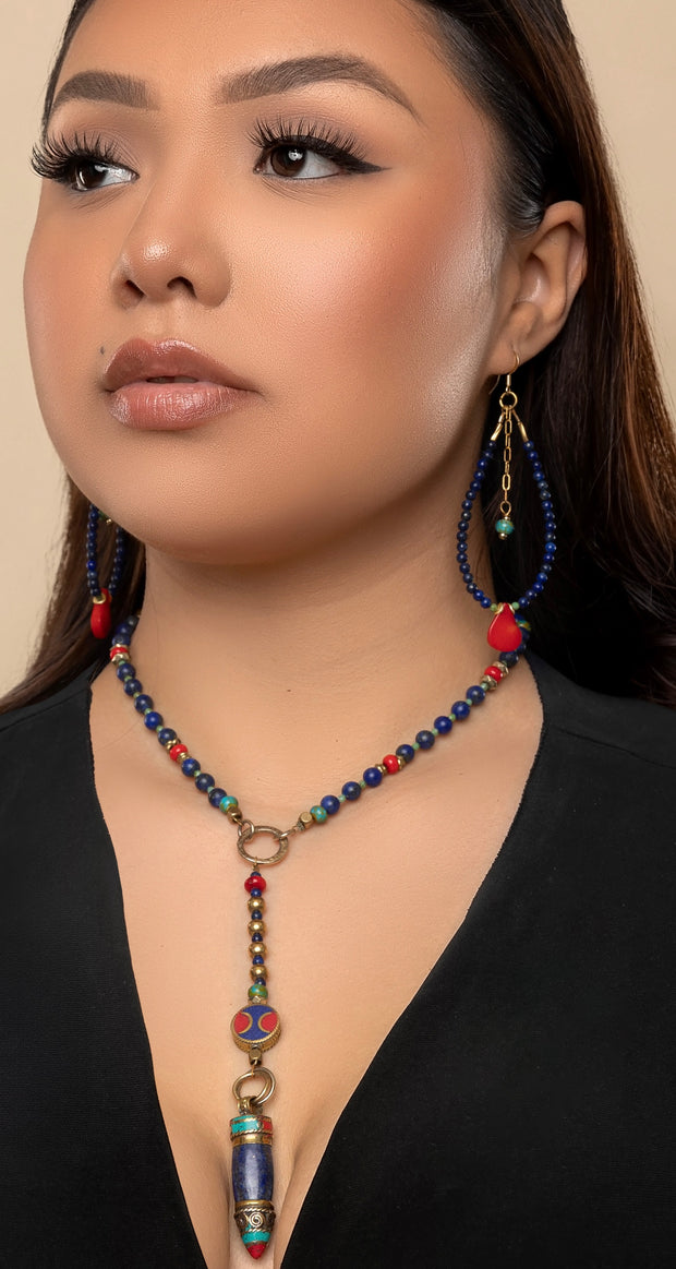 Peaceful Spirit Lariat Necklace