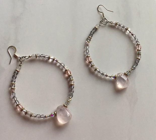 Love Thy Self Hoop Earrings