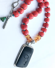 Black Onyx Buddha Pendant Necklace