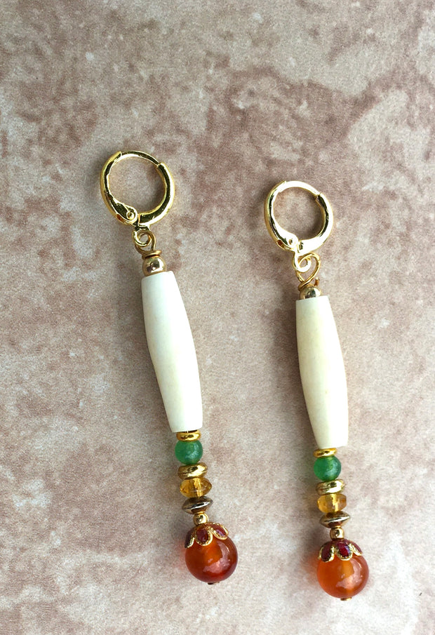 Ivory Flow Earrings