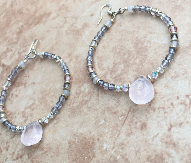 Love Thy Self Hoop Earrings