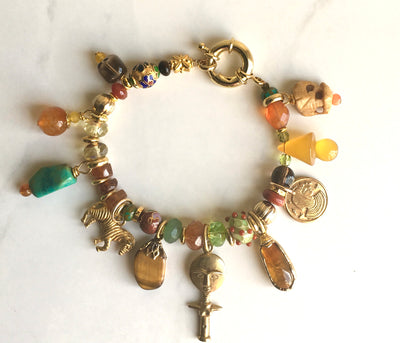 Simply Fire Charm Bracelet