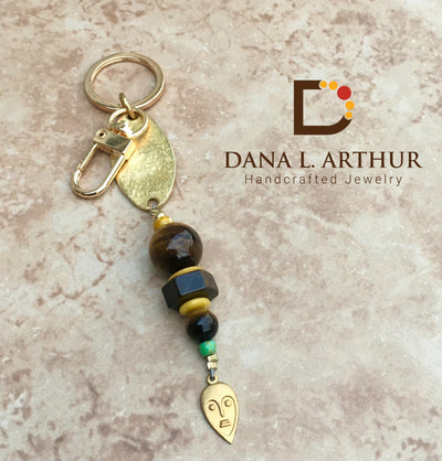 Tigers Eye Keychain