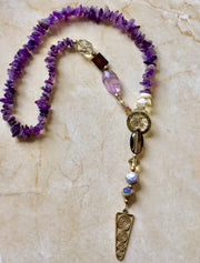 New Moon Lariat Necklace