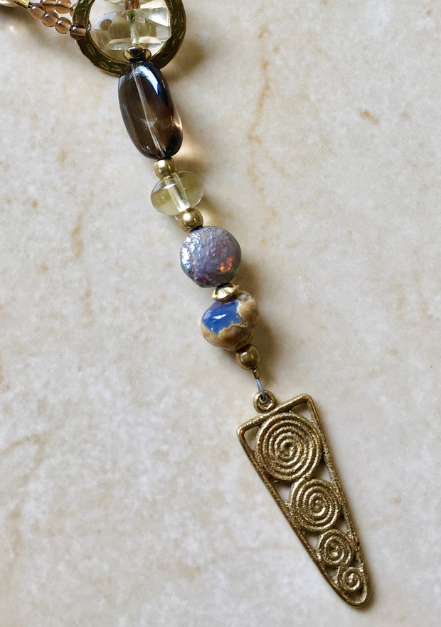 New Moon Lariat Necklace