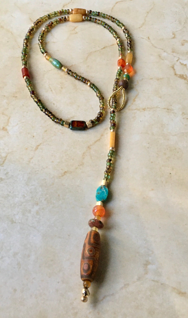 Rise Lariat Necklace