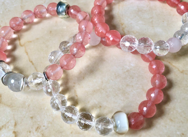 Pink Harmony Bracelet Stack