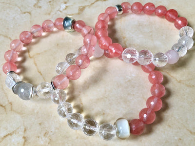 Pink Harmony Bracelet Stack