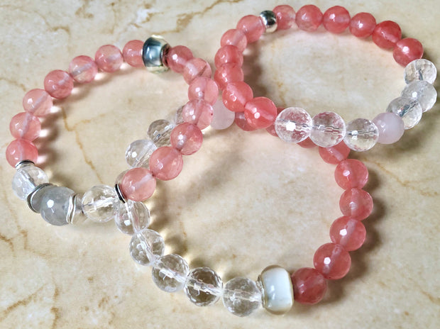 Pink Harmony Bracelet Stack